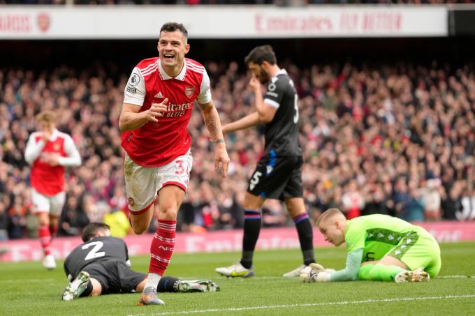 Granit Xhaka befindet sich bei Arsenal in Hochform. Granit Xhaka