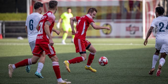 Der FC Baden kassiert gegen den FCZ II den Ausgleich in der 95. Minute. fc baden