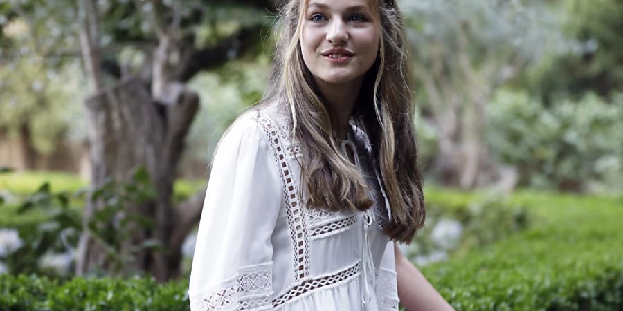 ARCHIV - Geht für drei Jahre zum Militär: Spaniens Kronprinzessin Leonor. Foto: Clara Margais/dpa