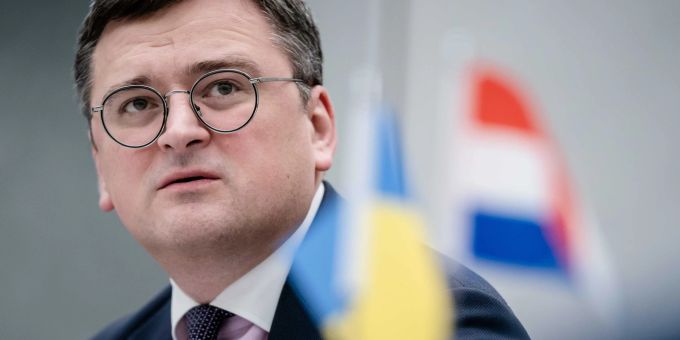 Der ukrainische Aussenminister Dmytro Kuleba. EPA/BART MAAT Minister of Foreign Affairs of Ukraine in Netherlands