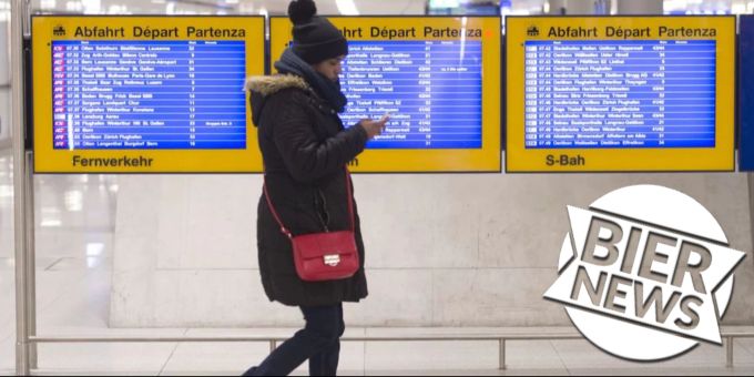 Internet lacht - SBB-Anzeigetafel steckt noch im Jahr 2014 fest