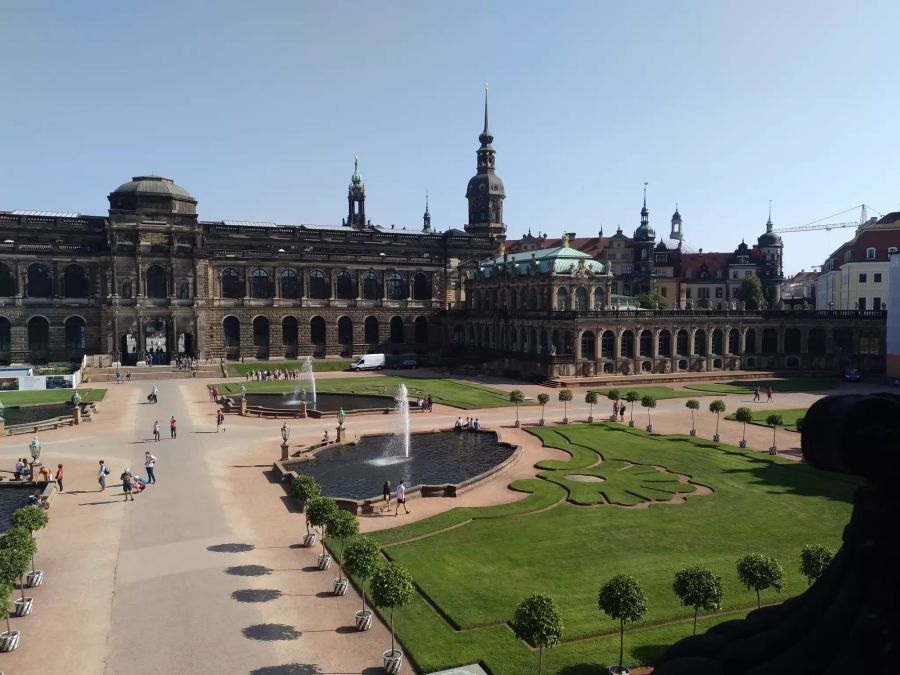 Dresdner Zwinger.