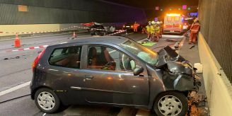 Autobahn - Mehrere Verletzte bei Auffahrunfall auf A1 bei Zürich
