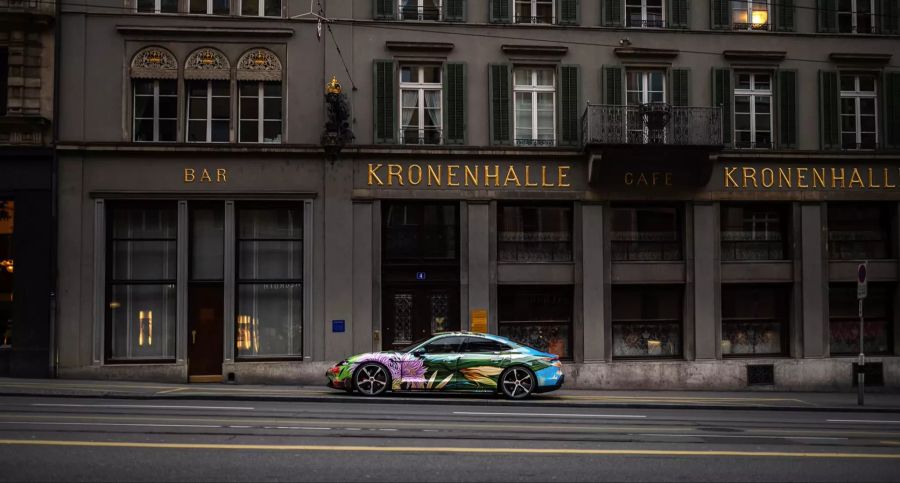 Porsche Taycan Art Car