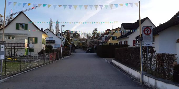 Abstimmung - Breitackerstrasse: Anwohner machen auf sich aufmerksam