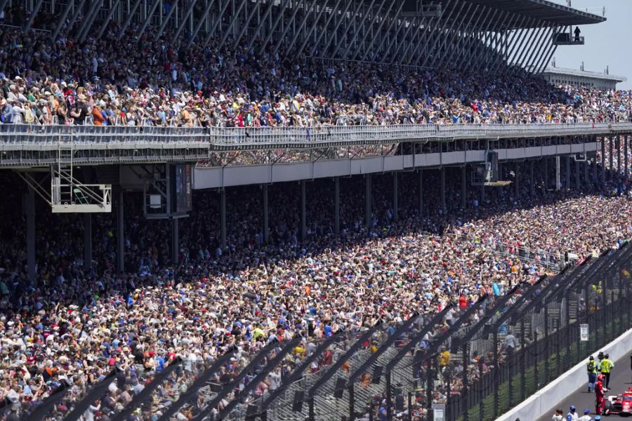 «Die Seele des Sports ist zurück», sagte ein Moderator über die Zuschauer beim Indy 500.