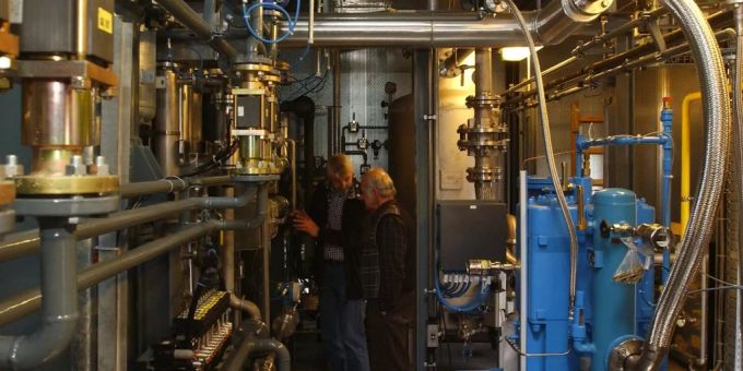 Eine Abwasserreinigungsanlage der ARA in Emmen. ARA Emmen