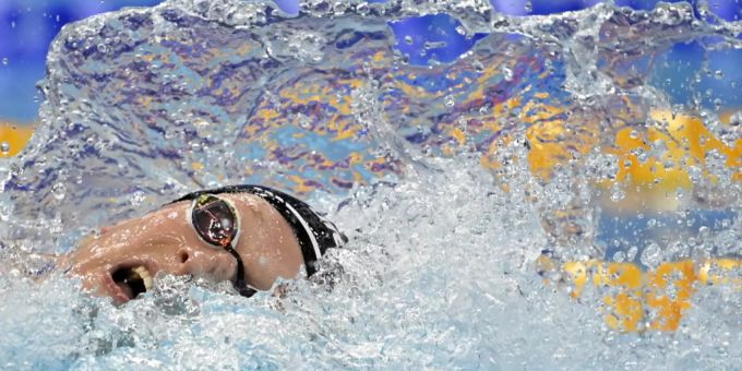 Felix Auböck gewinnt bei der Schwimm-EM Silber über 400-Meter-Kraul. felix auböck