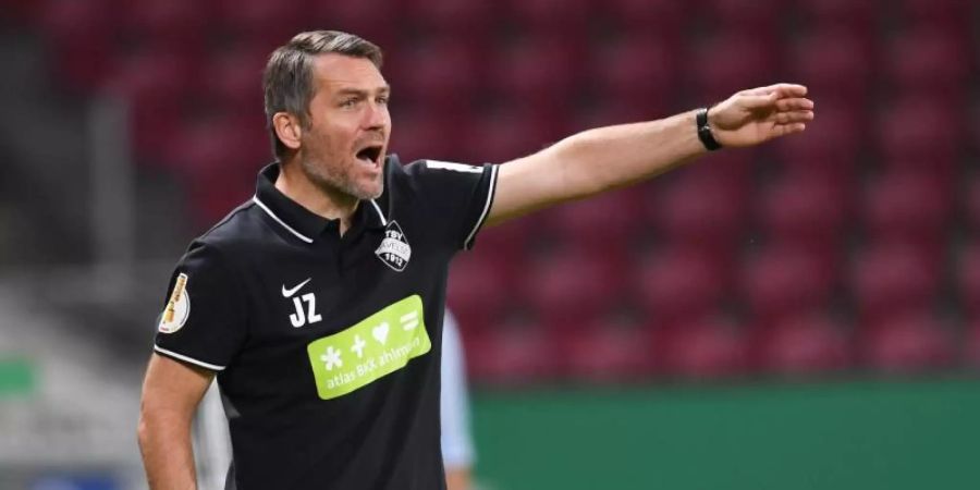 Wird neuer Trainer bei Hannover 96: Jan Zimmermann. Foto: Arne Dedert/dpa