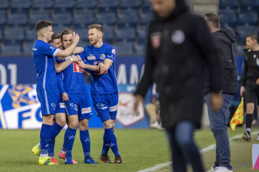 Die Luzerner kommen von einem 1:3-Rückstand nochmals heran.