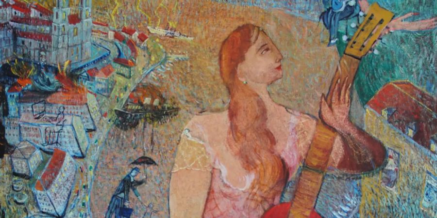 Malerei Ausstellung Franz Roth