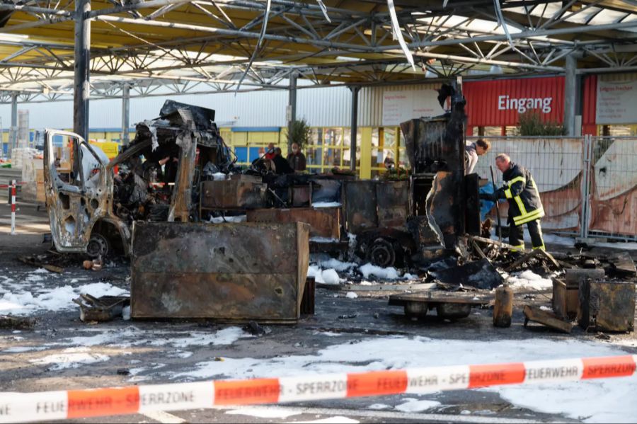 Auf dem Parkplatz einer «Selgros»-Filiale in Frechen geschah das Unglück.