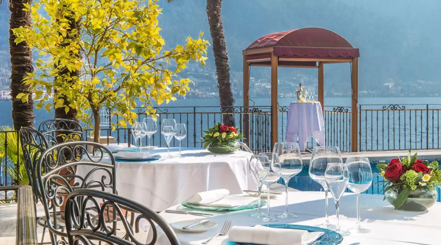 Das in Lugano TI gelegene Swiss Diamond Hotel verfügt über mehrere Restaurants – zu Corona-Zeiten ein besonderer Plus-Punkt.