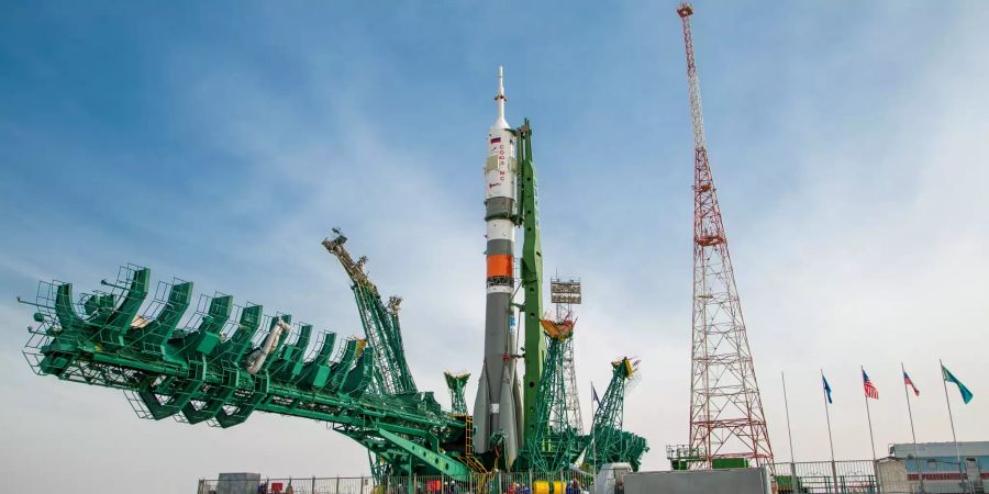 Sojus 2.1a Rakete in Baikonur
