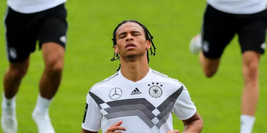 Will mit Deutschland den EM-Titel: Leroy Sané. Foto: Christian Charisius/dpa