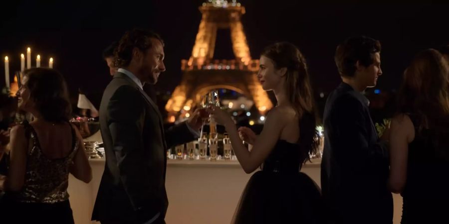 Ein Screenshot aus dem Trailer von «Emily in Paris».