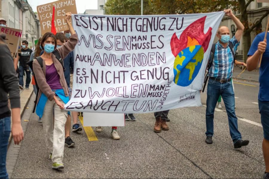 Klimademo 2020 Aarau