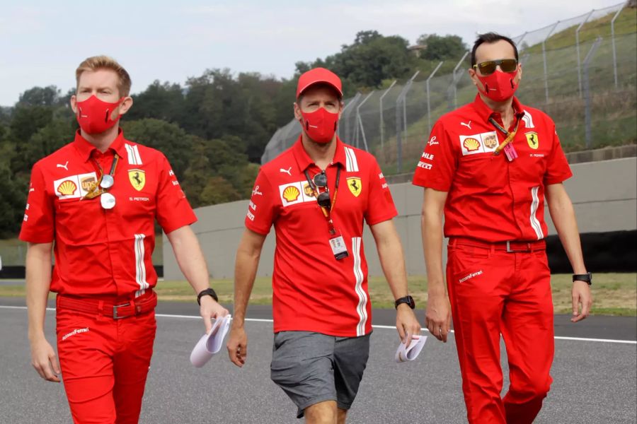 Sebastian Vettel Ferrari Mugello