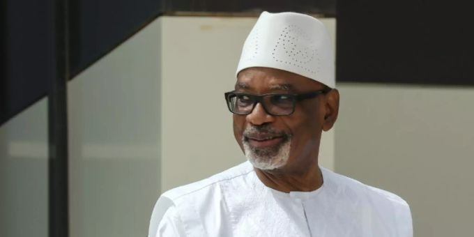Der gestürzte Ex-Präsident von Mali, Ibrahim Boubacar Keita Der gestürzte Ex-Präsident von Mali, Ibrahim Boubacar Keita