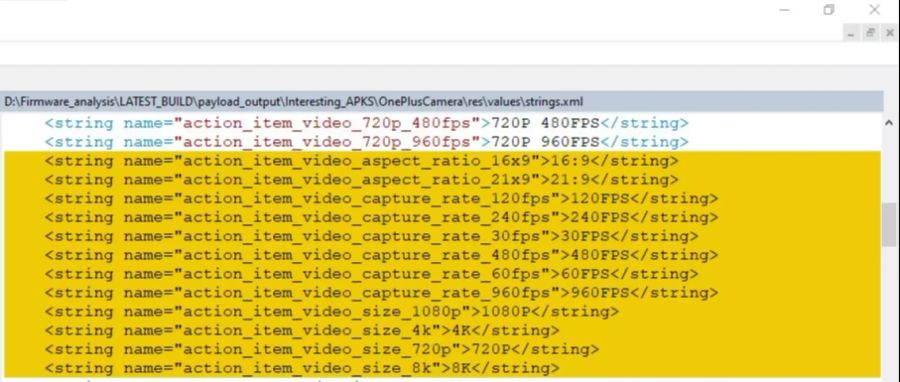 Code mit 8K-Modus