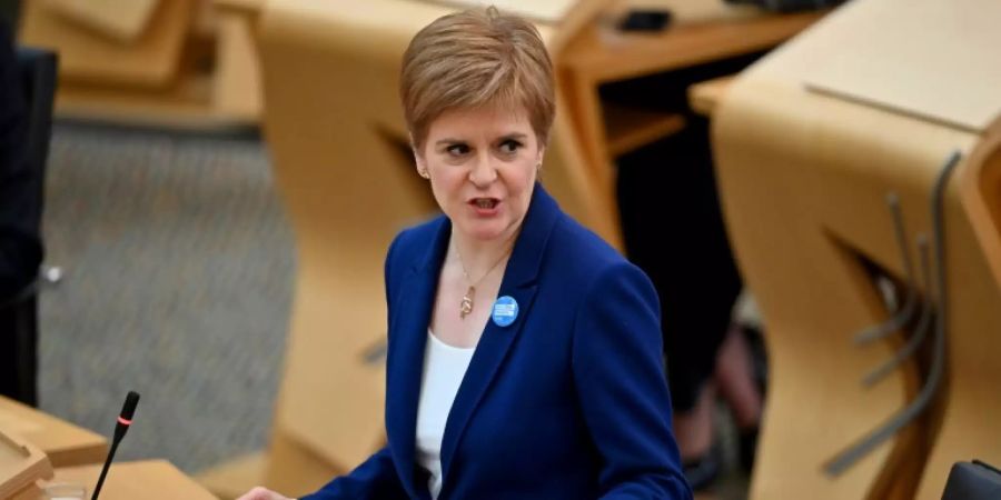 Schottlands Regierungschefi n Nicola Sturgeon