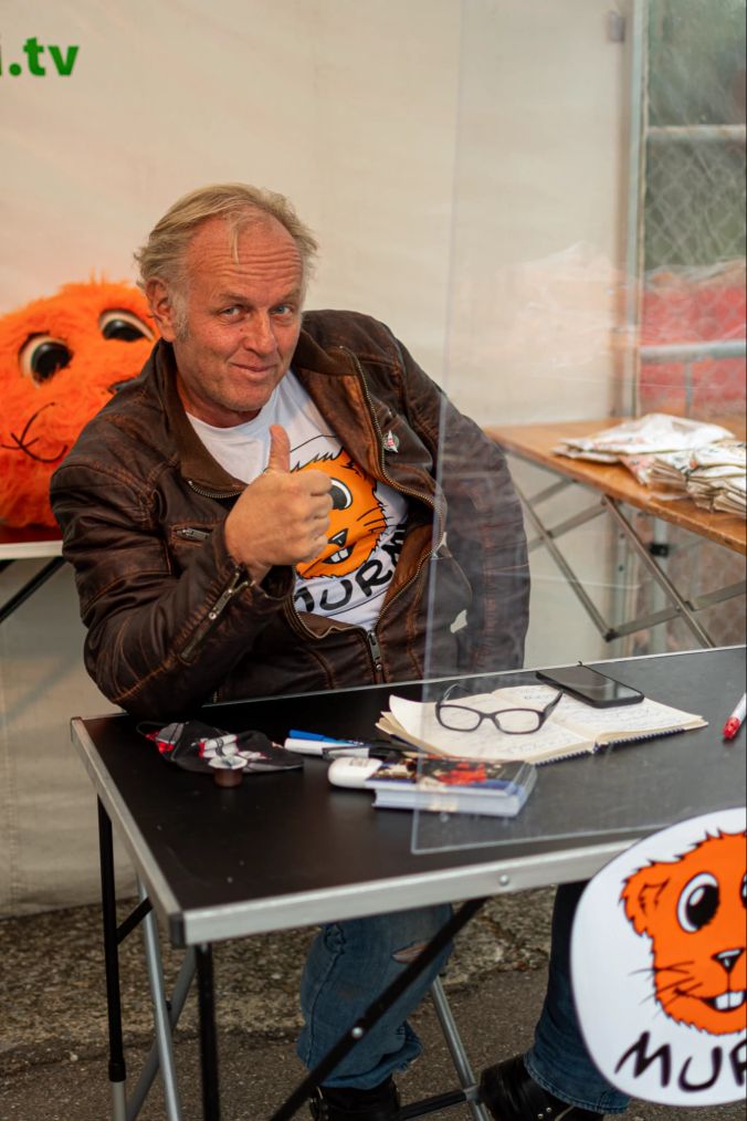 Artist Thomy Widmer, auch bekannt als Murmi.