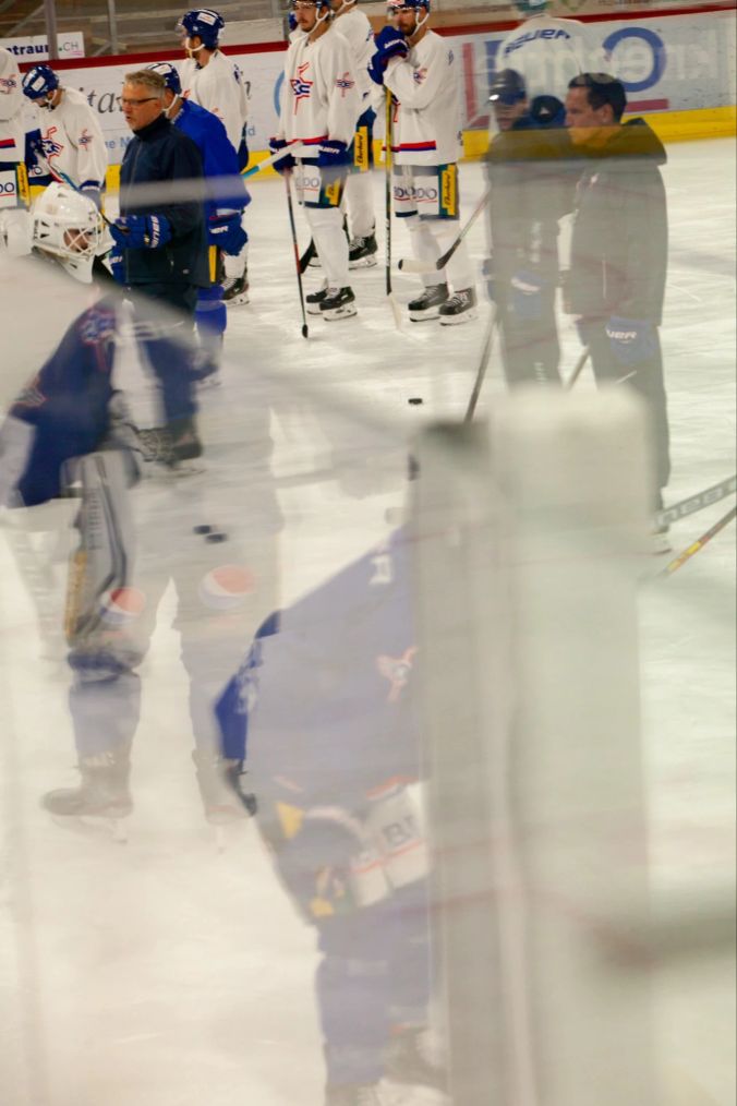 Training des EHC Kloten