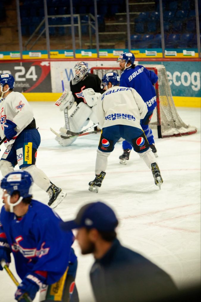 Training des EHC Kloten