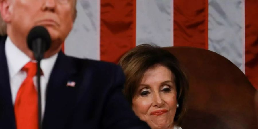 Nancy Pelosi und Donald Trump