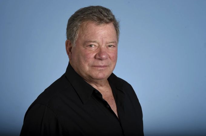 Der kanadische Schauspieler William Shatner. star trek