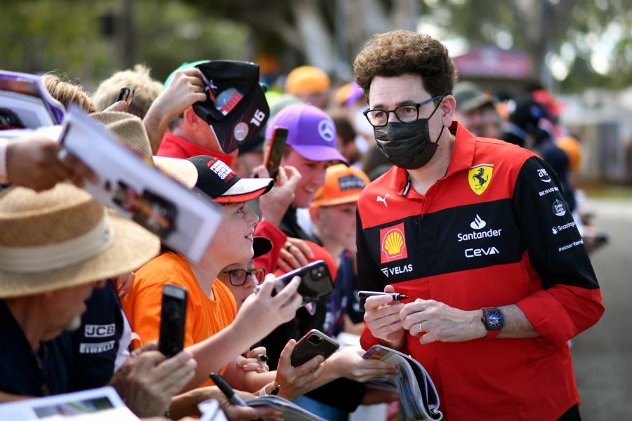 Mattia Binotto Ferrari Australien