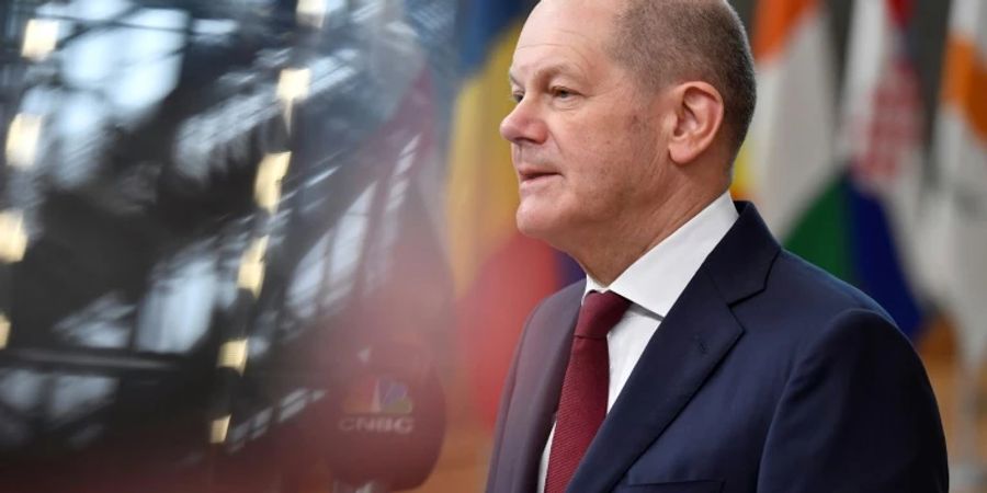 Bundeskanzler Olaf Scholz (SPD) in Brüssel