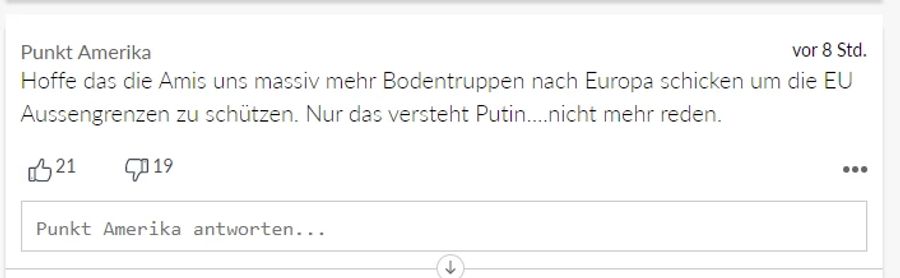 Einige fordern, dass die USA militärisch eingreift.