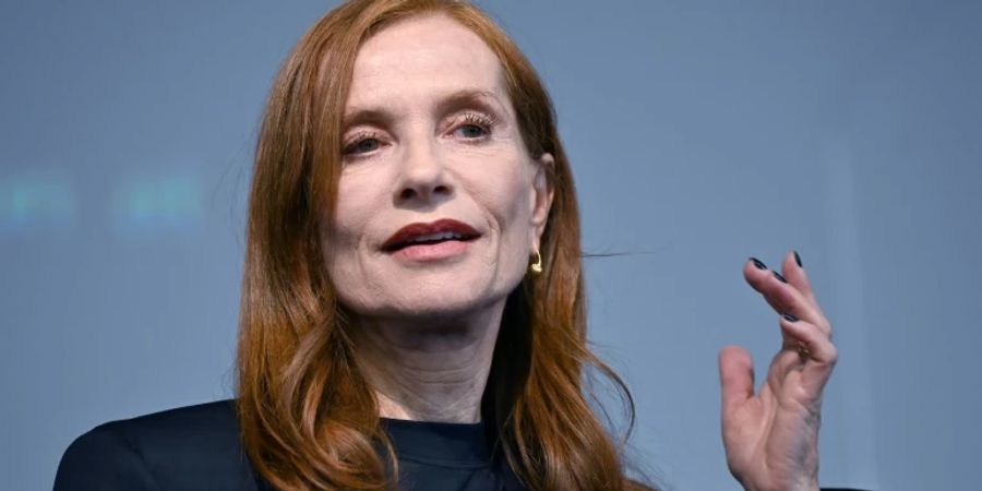 Isabelle Huppert wird per Video zugeschaltet