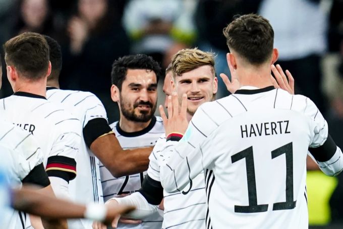 Das Chelsea-Duo Havertz und Werner schiessen Deutschland zum Sieg. Deutschland