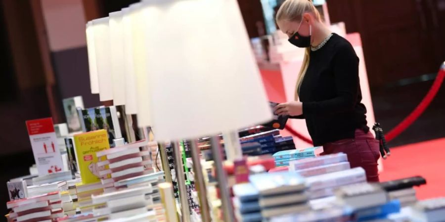 Angebot auf der Frankfurter Buchmesse im Oktober 2021