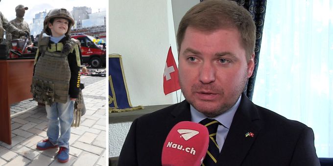 Lieferung illegal - Ukraine-Botschafter: «Brauchen Kinder-Schutzwesten»