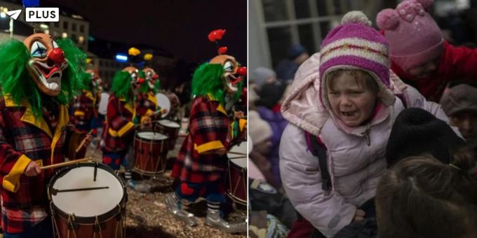 Ist es legitim, während des Ukraine-Kriegs zu feiern? Fasnacht Kind Ethik Ukraine Krieg