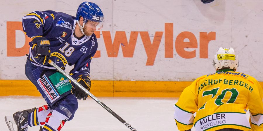 Der SC Langenthal hat den Puck immer vor Augen. - Langenthal