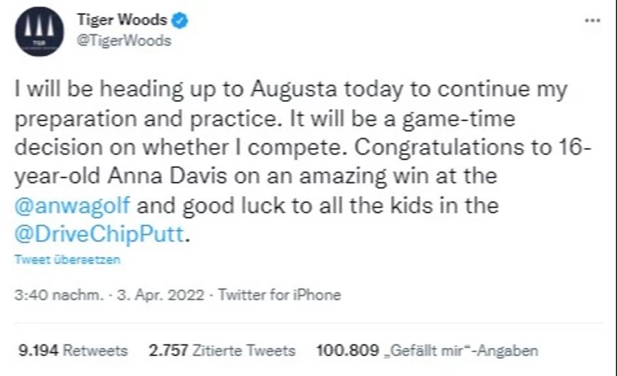 Tiger Woods