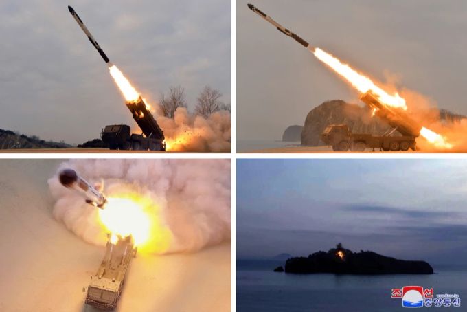 Die neue Mittelstreckenrakete von Nordkorea könnte einen US-Stützpunkt erreichen. nordkorea