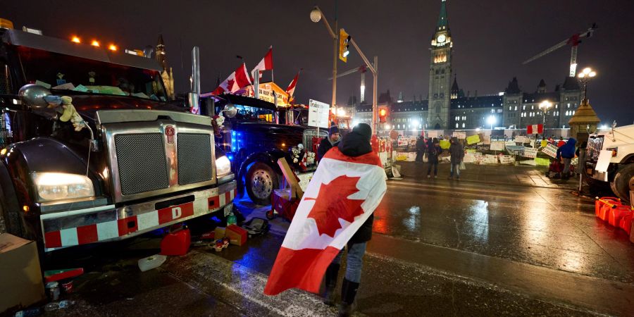 Truckers protest in Ottawa