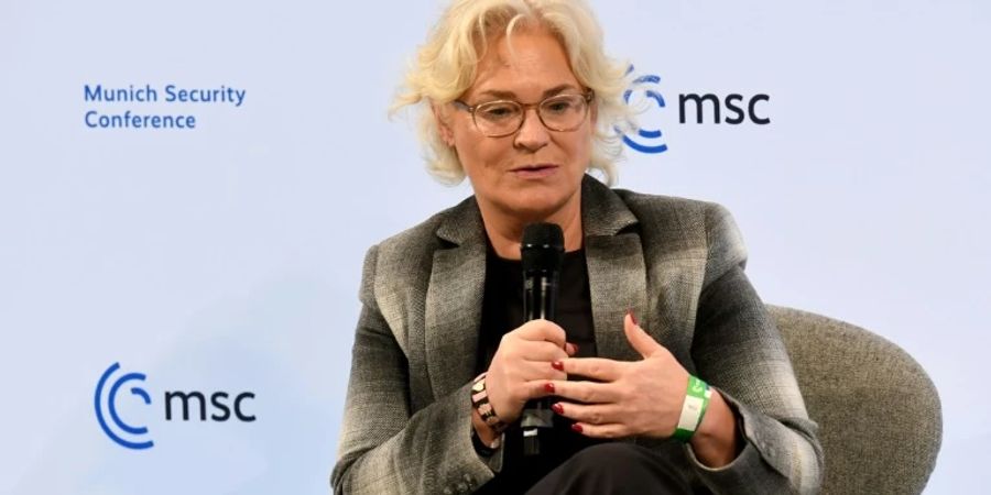 Christine Lambrecht auf der Münchner Sicherheitskonferenz
