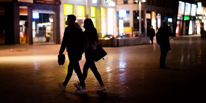 Auch wegen der Ausgangssperren ist die Kriminalität gesunken. Coronavirus - Hannover