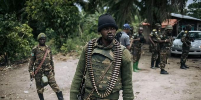 Einsatz von Militärs der Demokratischen Republik Kongo. Demokratische Republik Kongo
