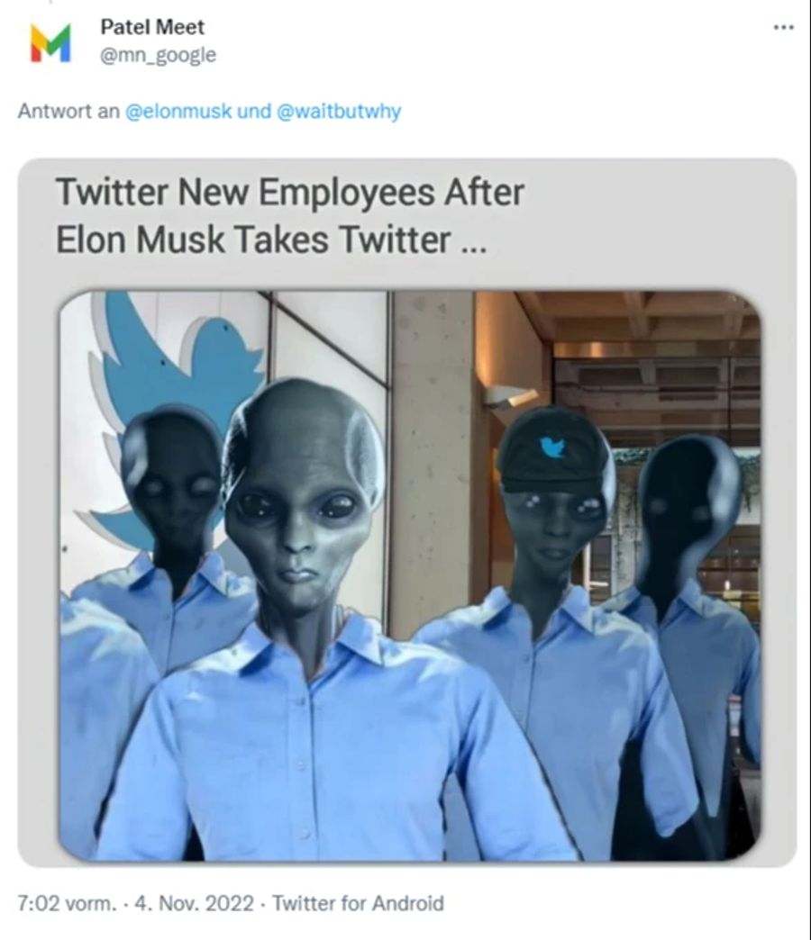 Elon Musks aufsehenerregende Aussage löst eine Meme-Welle auf Twitter aus.