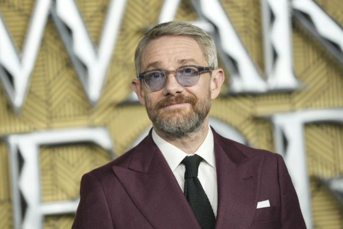 Martin Freeman bei der Premiere des zweiten Teils vom Film «Black Panther». black panther