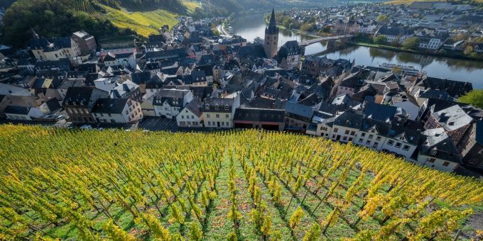 Die Weinberge in der Lage «Bernkasteler Doctor» sind steil und bringen besondere Weine hervor. Die Weinberge in der Lage «Bernkasteler Doctor» sind steil und bringen besondere Weine hervor.