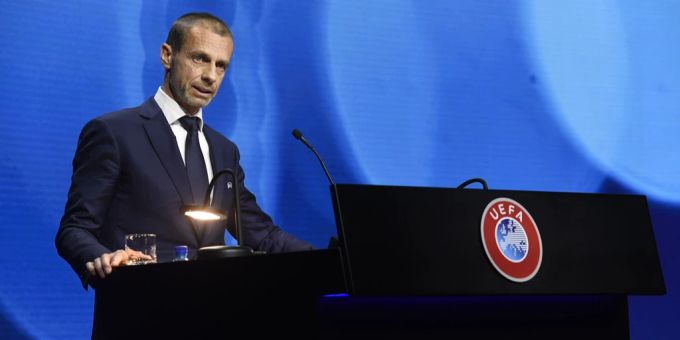 Uefa-Präsident Aleksander Ceferin. Uefa