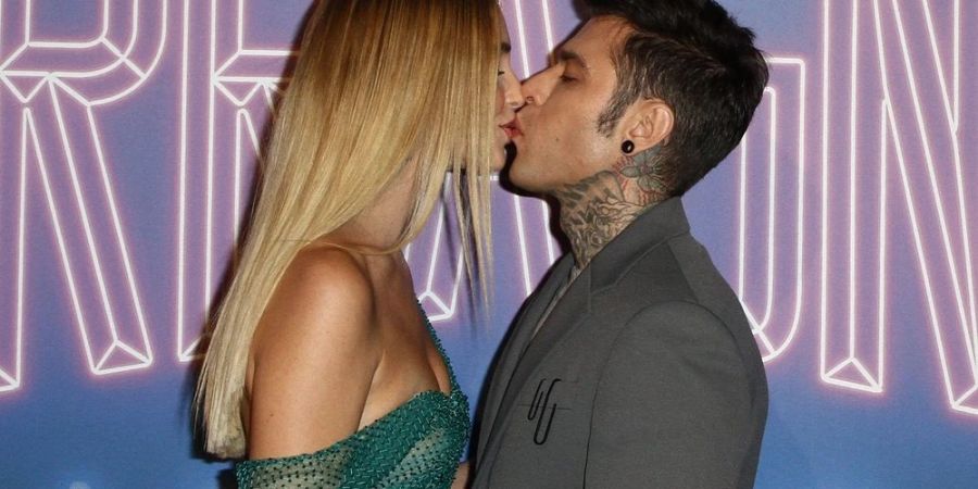 Hier waren sie noch glücklich: Chiara Ferragni und Fedez im Dezember 2021.